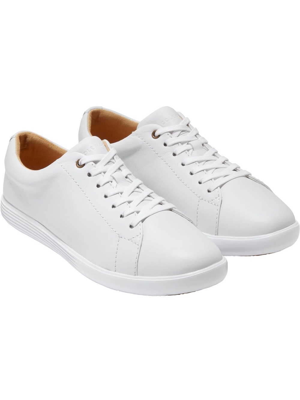 Cole Haan Women's Grand Crosscourt Leather Sneaker, size 7.5